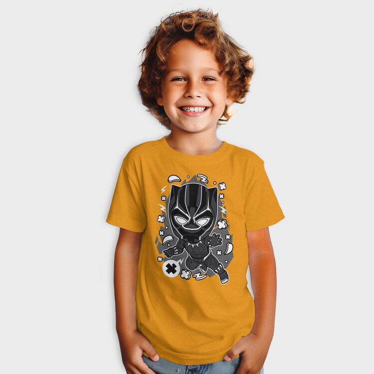 Black Panther Burst, Tricou Copii