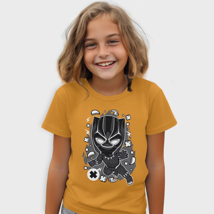 Black Panther Burst, Tricou Copii
