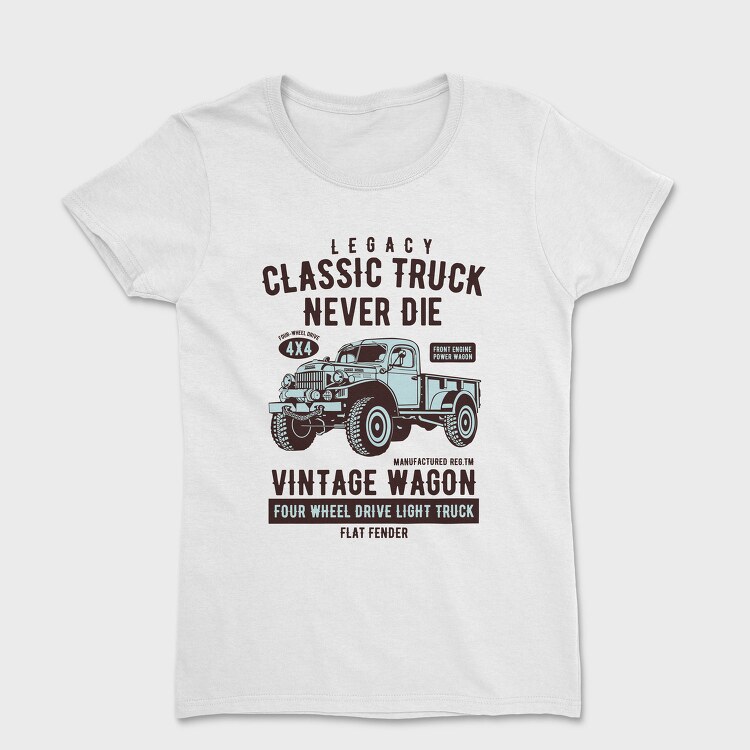 Classic Truck, Tricou Femei