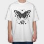 Butterfly Moon Stars, Tricou Oversize Barbati (Unisex)