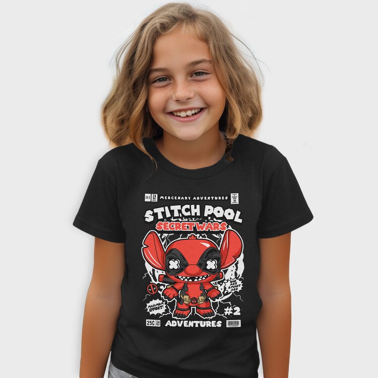 Deadpool Stitch Adventures, Tricou Copii