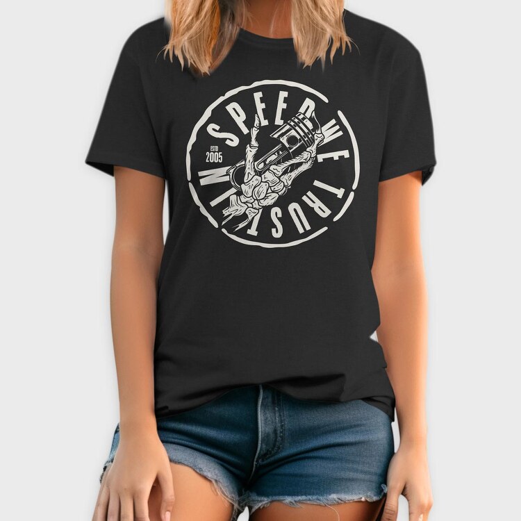 Skull Piston, Tricou Barbati (Unisex)