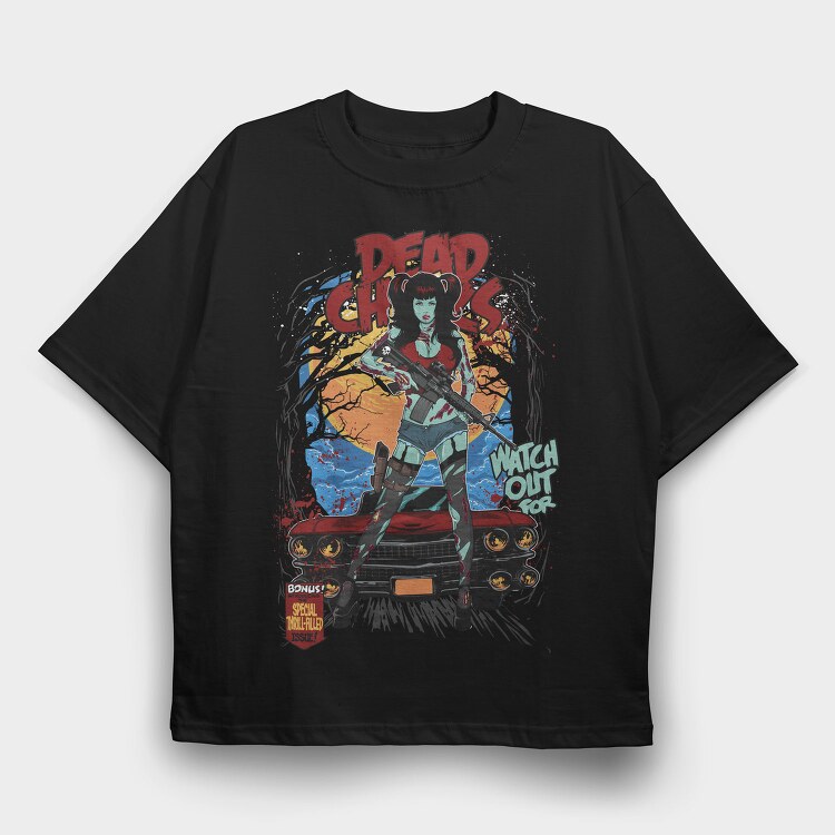 dead chicks final, Tricou Oversize Barbati (Unisex)
