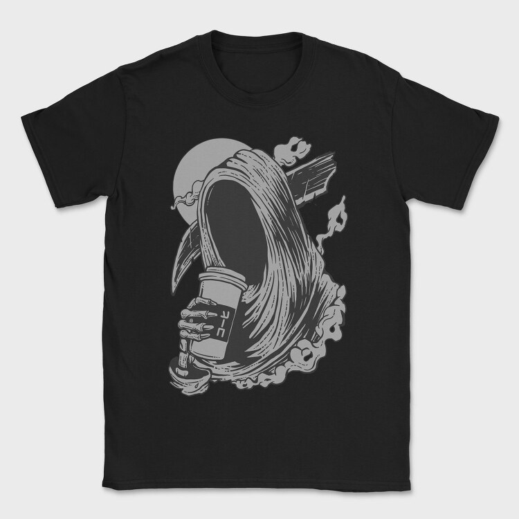 Death Before Decaf, Tricou Barbati (Unisex)