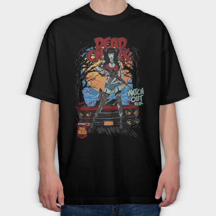 dead chicks final, Tricou Oversize Barbati (Unisex)