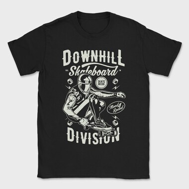 Downhill Skateboard Division, Tricou Barbati (Unisex)