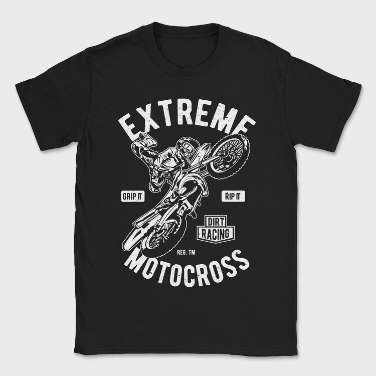 Extreme Motocross, Tricou Barbati (Unisex)