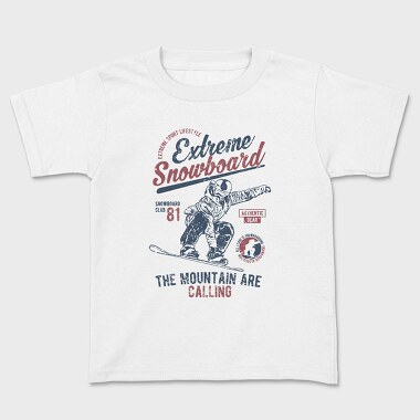 Extreme Snowboard, Tricou Copii