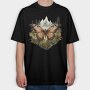 Butterfly Mountain Forest, Tricou Oversize Barbati (Unisex)
