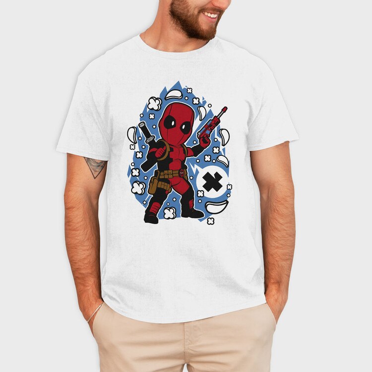 Deadpool X Force, Tricou Barbati (Unisex)