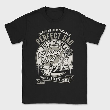 Fishing Dad, Tricou Barbati (Unisex)