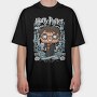 Harry Potter Comic Chibi, Tricou Oversize Barbati (Unisex)