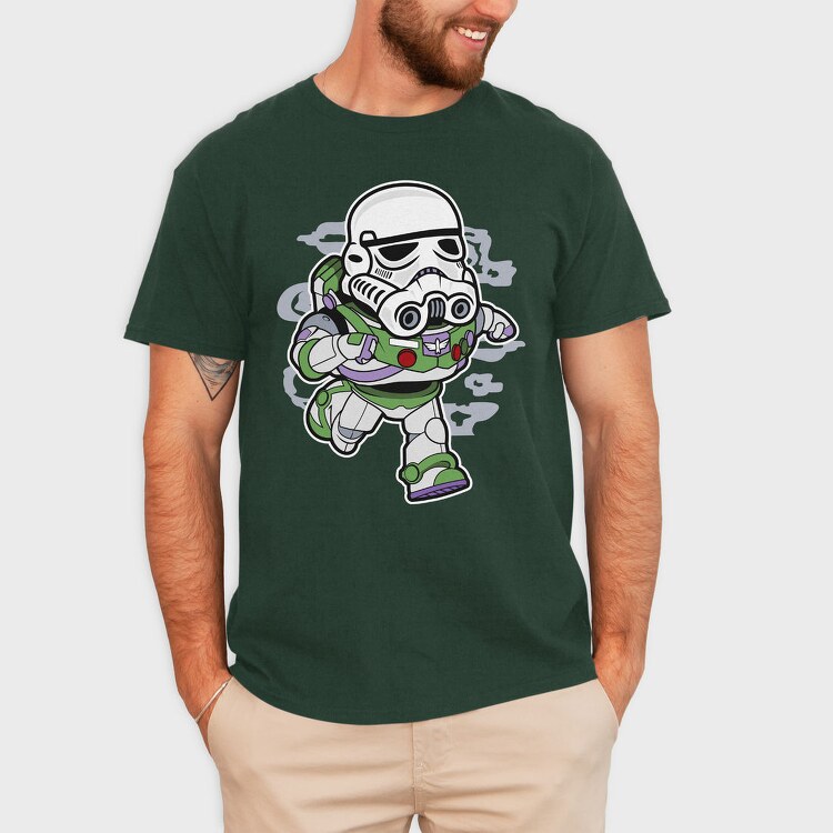 Space Trooper Buddy, Tricou Barbati (Unisex)