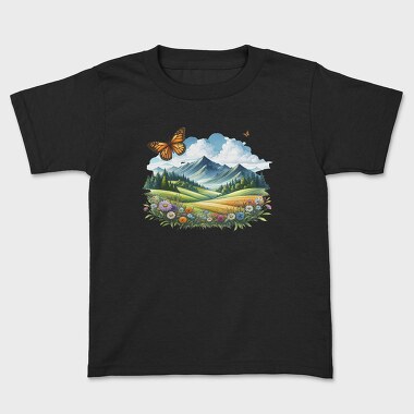 Butterfly Mountain Garden, Tricou Copii