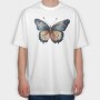 Butterfly Dreams Clipart, Tricou Oversize Barbati (Unisex)
