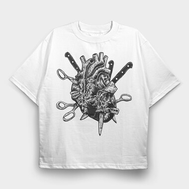 Hurt, Tricou Oversize Barbati (Unisex)