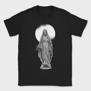 Ilustracion Estatua Con Usin, Tricou Barbati (Unisex)