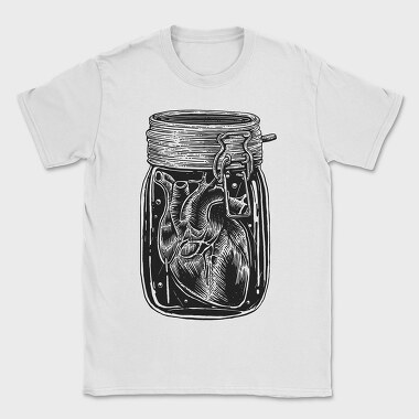 Jar Of Heart, Tricou Barbati (Unisex)