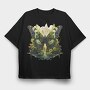 Butterfly Nature Island, Tricou Oversize Barbati (Unisex)