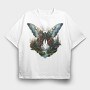 Butterfly Nature Isle, Tricou Oversize Barbati (Unisex)