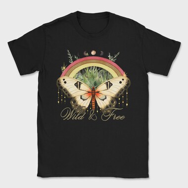 Butterfly Nature Mandala, Tricou Barbati (Unisex)