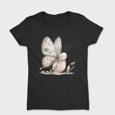 Butterfly Smile Clipart, Tricou Femei