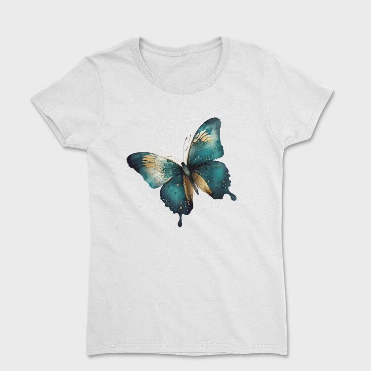 Butterfly Splendor Clipart, Tricou Femei