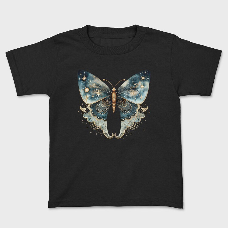 Butterfly Stars Clipart, Tricou Copii