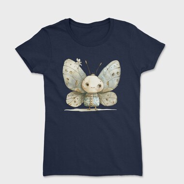 Butterfly Vintage Girl, Tricou Femei