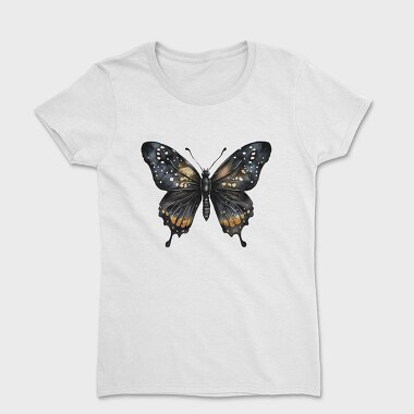 Butterfly Watercolor Clipart, Tricou Femei