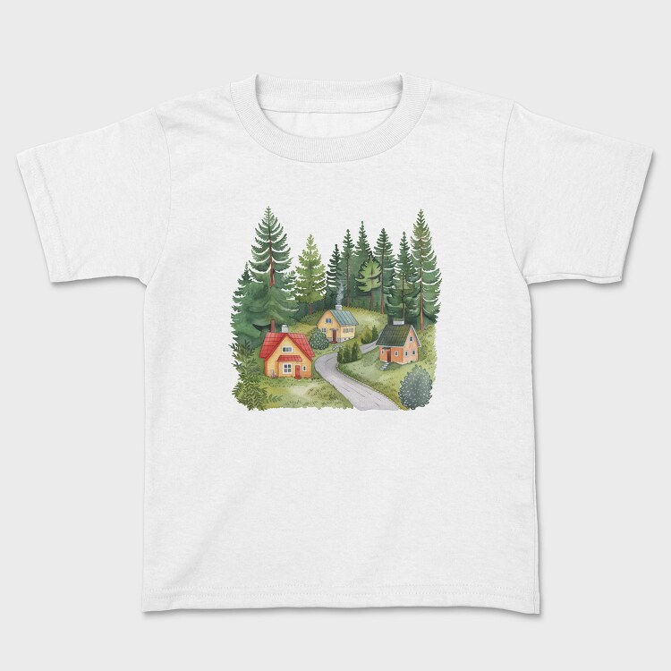 Cabin In Forest, Tricou Copii