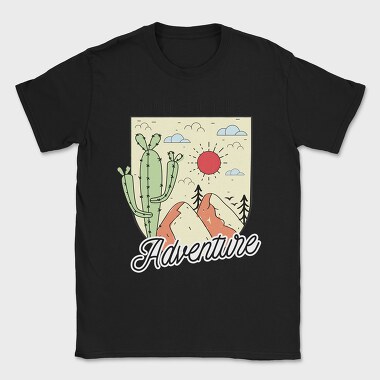 Cactus Mountain Adventure, Tricou Barbati (Unisex)