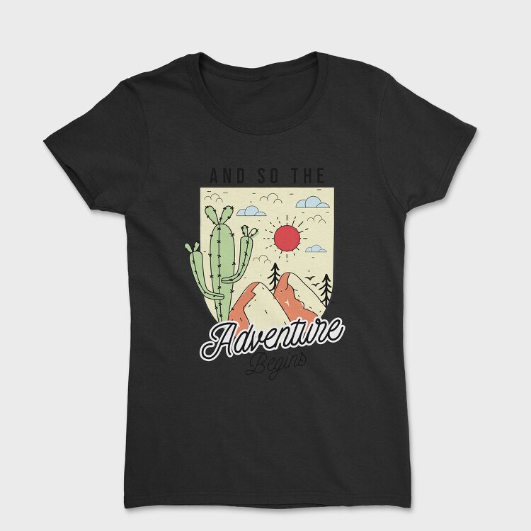 Cactus Mountain Adventure, Tricou Femei