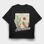 Cactus Mountain Adventure, Tricou Oversize Barbati (Unisex)