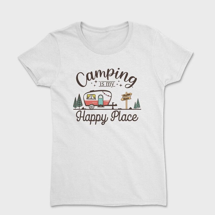 Camp Happy Place, Tricou Femei
