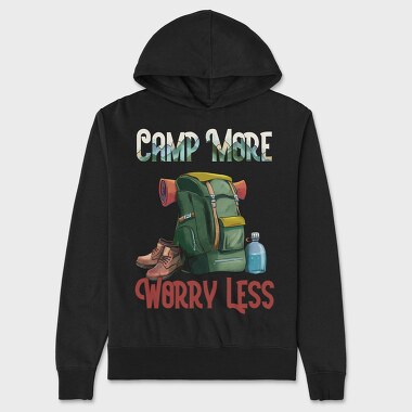 Camp Mountain Hike, Hanorac Oversize Barbati (Unisex)