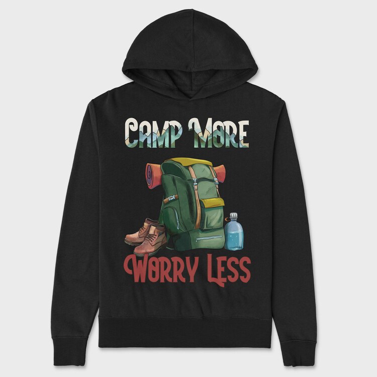 Camp Mountain Hike, Hanorac Oversize Barbati (Unisex)