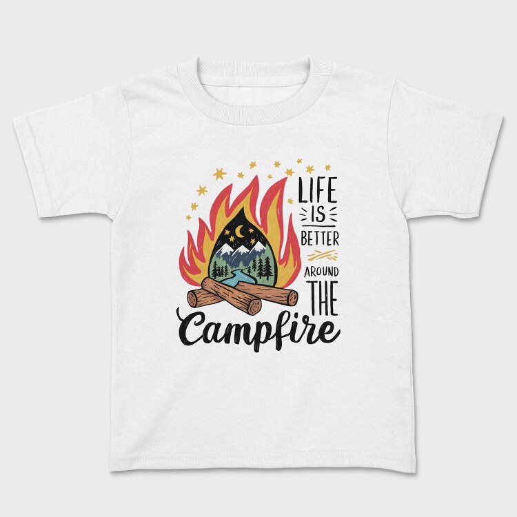 Campfire Night Mood, Tricou Copii