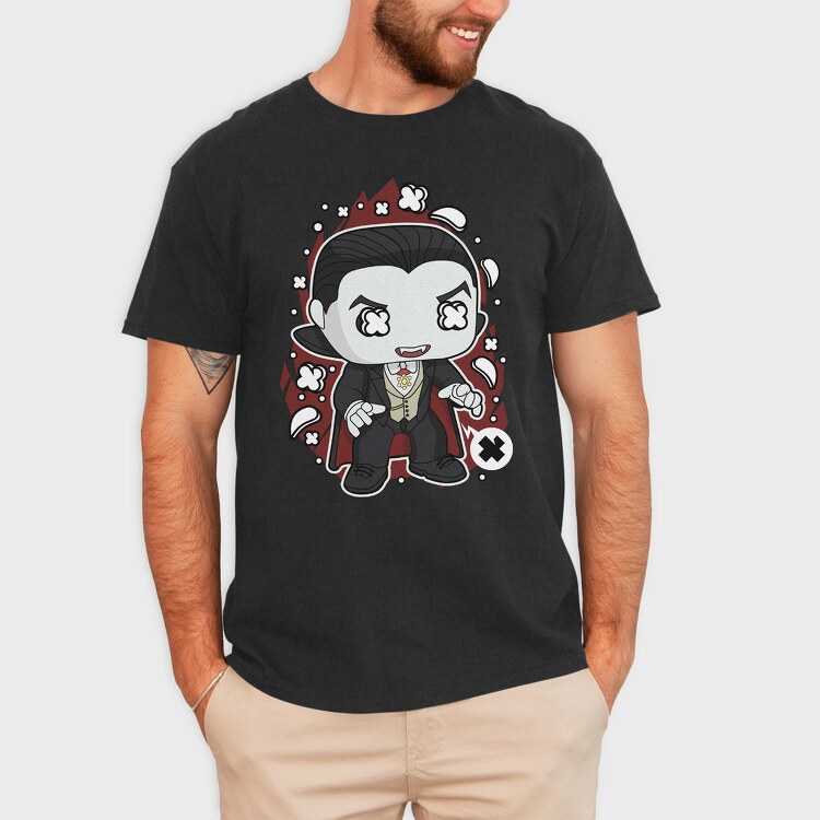 Vampire King Chibi, Tricou Barbati (Unisex)
