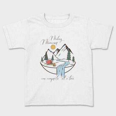 Camping Mountain River, Tricou Copii