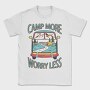 Camping Vintage Car, Tricou Barbati (Unisex)