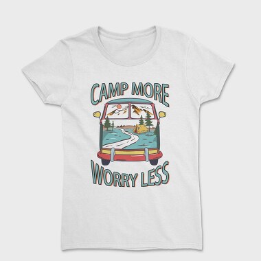 Camping Vintage Car, Tricou Femei