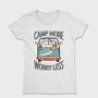 Camping Vintage Car, Tricou Femei