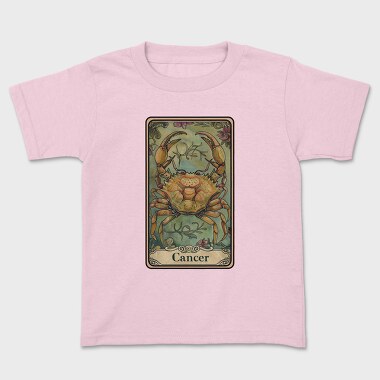 Cancer Crab Flowers, Tricou Copii