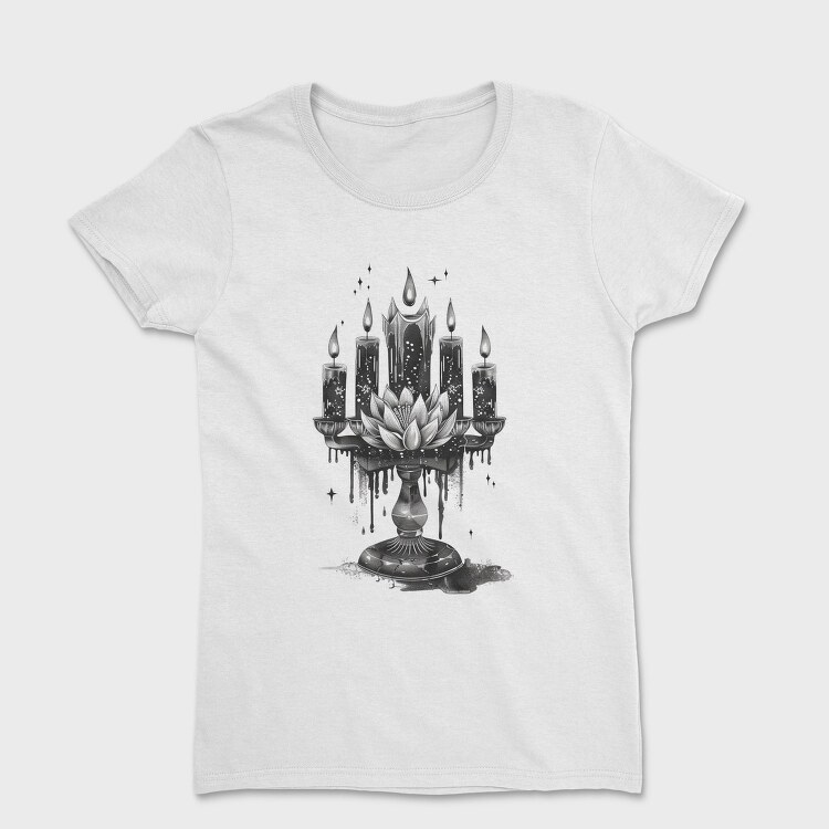 Candle Flower Sparks, Tricou Femei