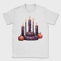 Candles Pumpkins Gothic, Tricou Barbati (Unisex)