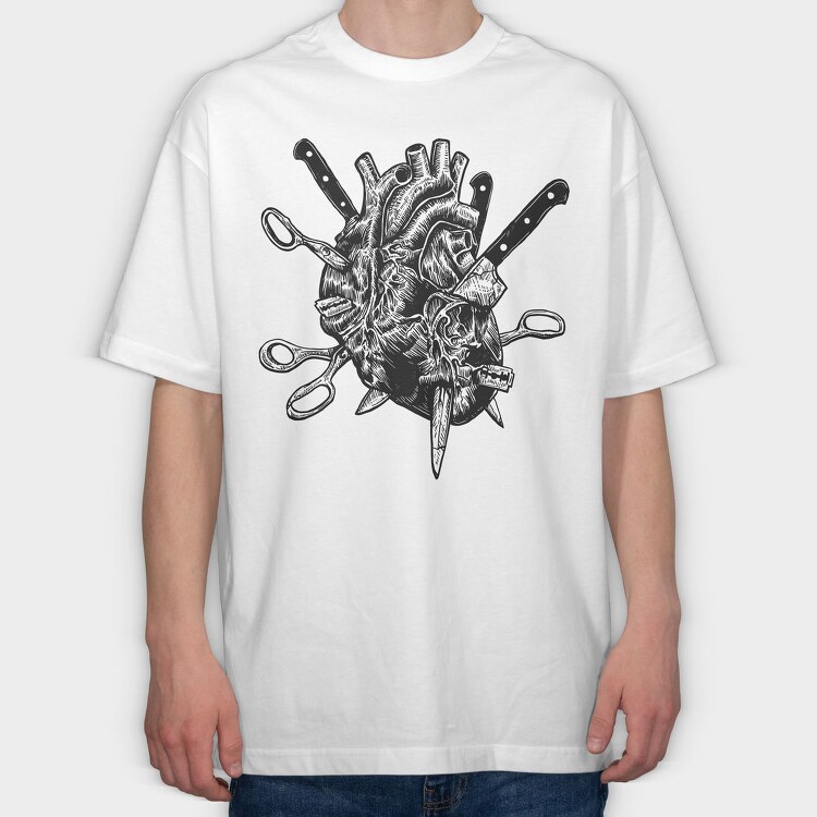 Hurt, Tricou Oversize Barbati (Unisex)