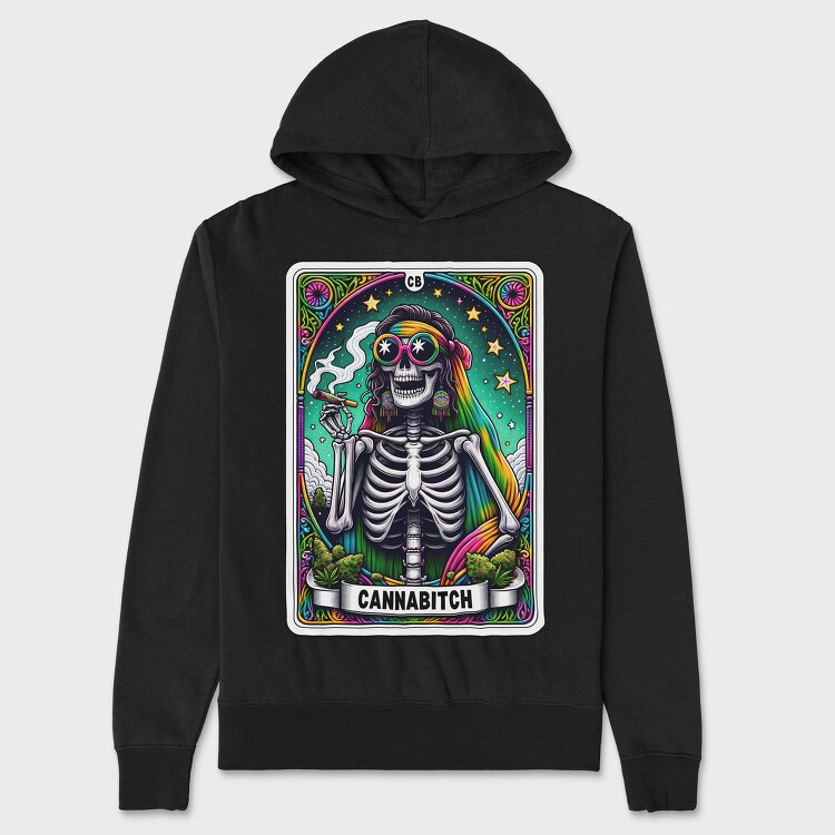 Cannabitch, Hanorac Oversize Barbati (Unisex)