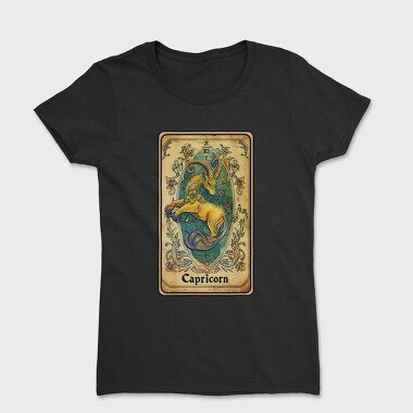 Capricorn Animal Floral, Tricou Femei