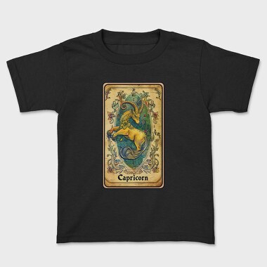 Capricorn Animal Floral, Tricou Copii